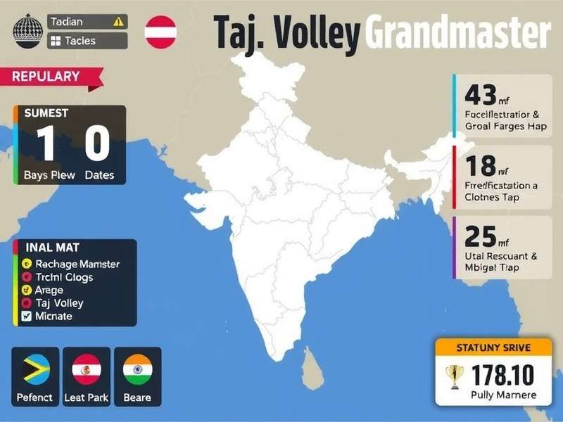 Taj Volley Grandmaster strategy guide infographic